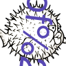 (of a